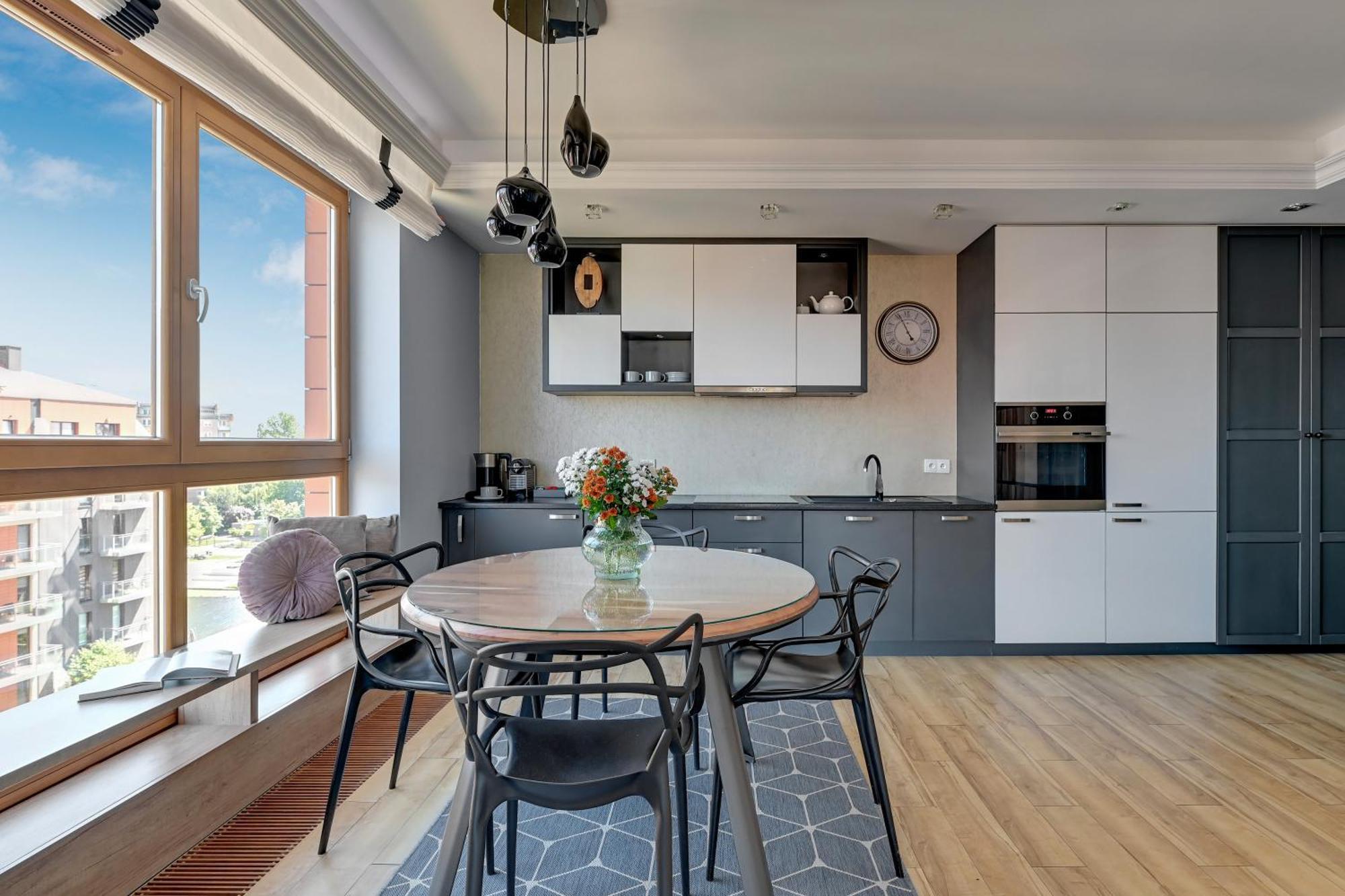 Aura - Riverside & Parking By Downtown Apartments Гданськ Номер фото